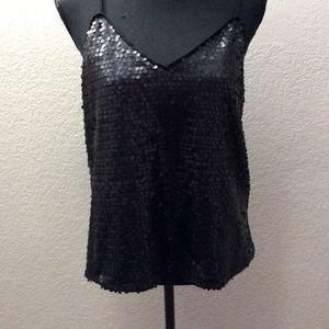 Sequin camisole